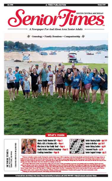 Senior Times - Genealogy, Family Reunions, Companionship
